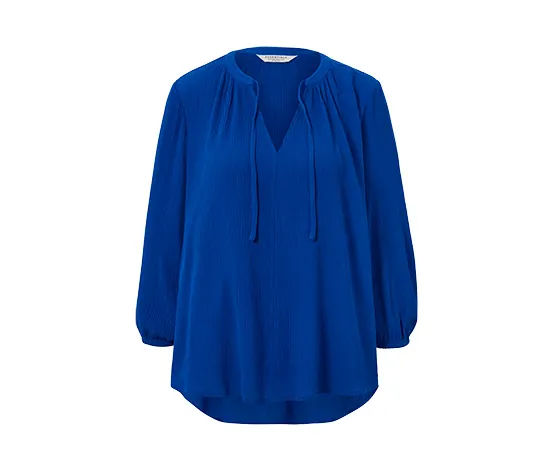 Tunika-Bluse, blau