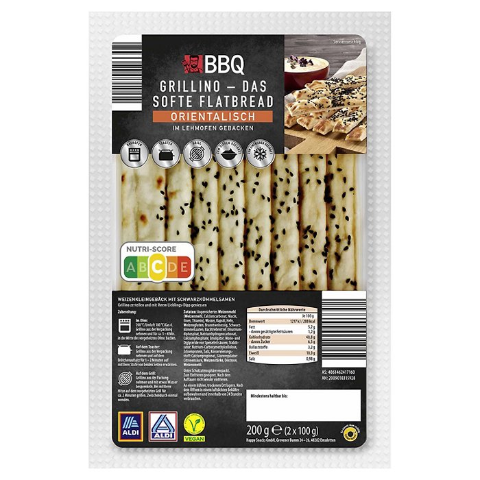 BBQ Grillino 200 g, Orientalisch