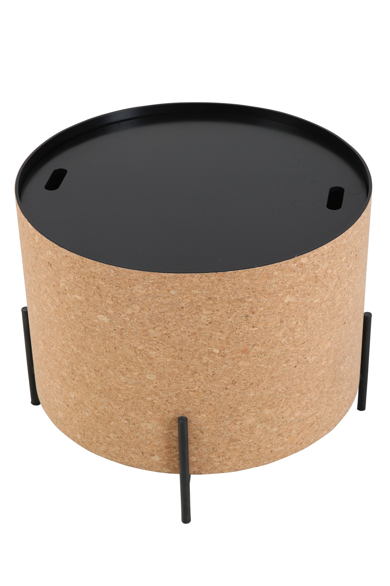 2er Set Beistelltisch Cork Couchtisch Wohnzimmertisch Sofatisch Kaffeetisch