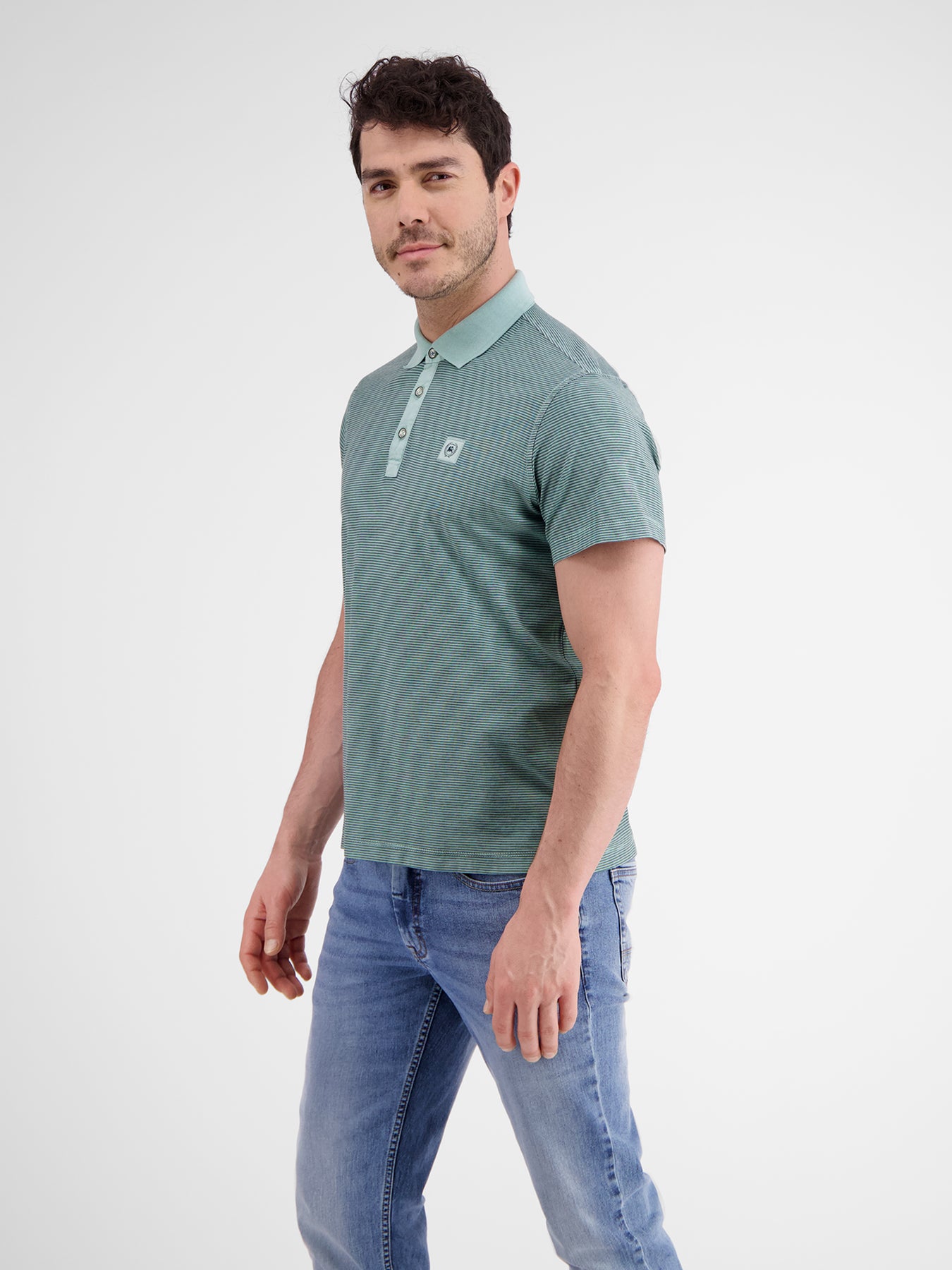 Gestreiftes Poloshirt für Herren