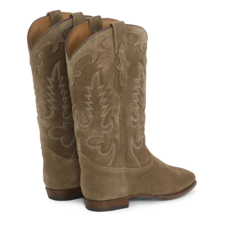 Shiloh Heritage Bottes Midnight Daim | Beige