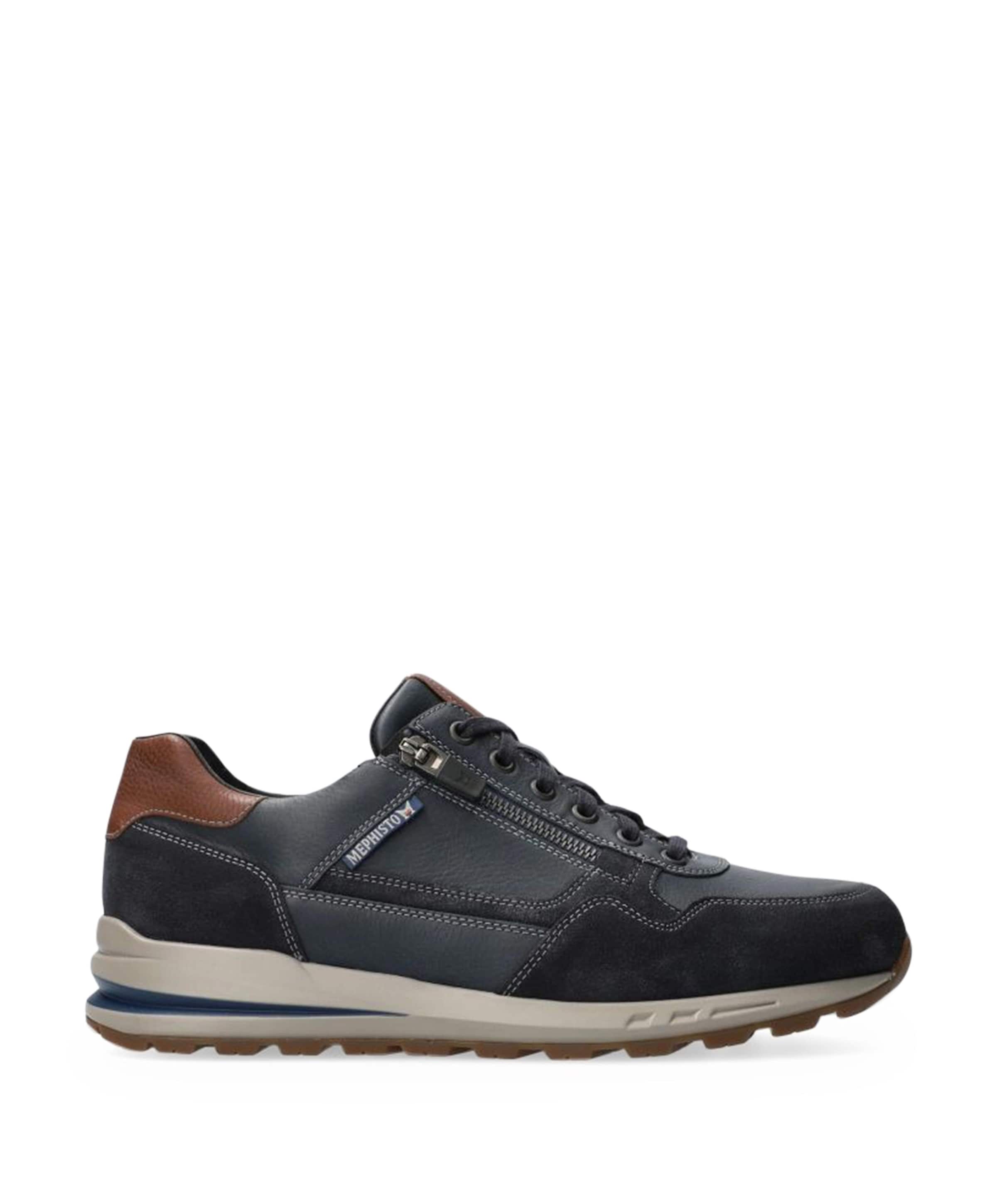 Mephisto Bradley  heren sneakers blauw