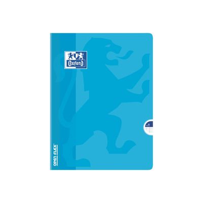 Oxford Openflex - Cahier polypro 24 x 32 cm - 96 pages - grands carreaux (seyès) - disponible dans différentes couleurs