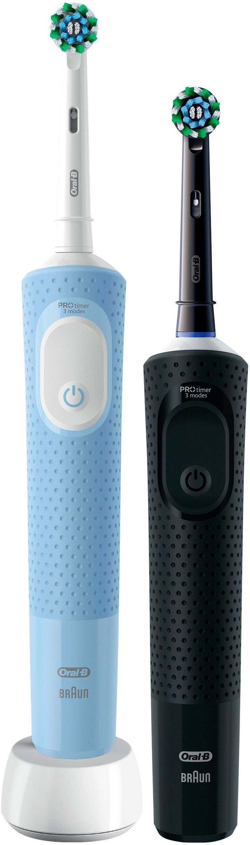 Oral-B Elektrische Zahnbürste »Vitality Pro Doppelpack« 2 Stk. Aufsteckbürsten Indikator-Borsten
