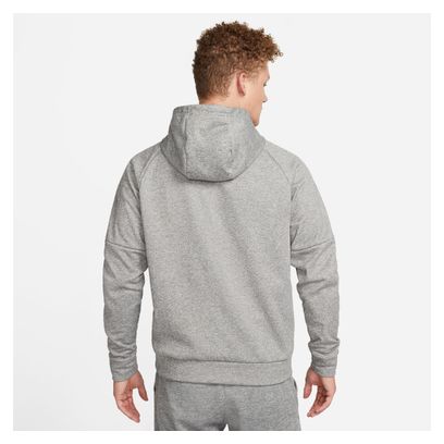 Sweat à capuche Nike Therma-Fit Training Gris
