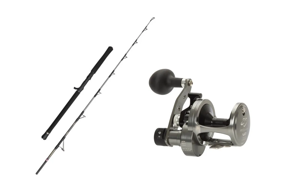 Penn Regiment Iv Boat 30-50lbs 7'/Prey Winder V2 12 Pld 12