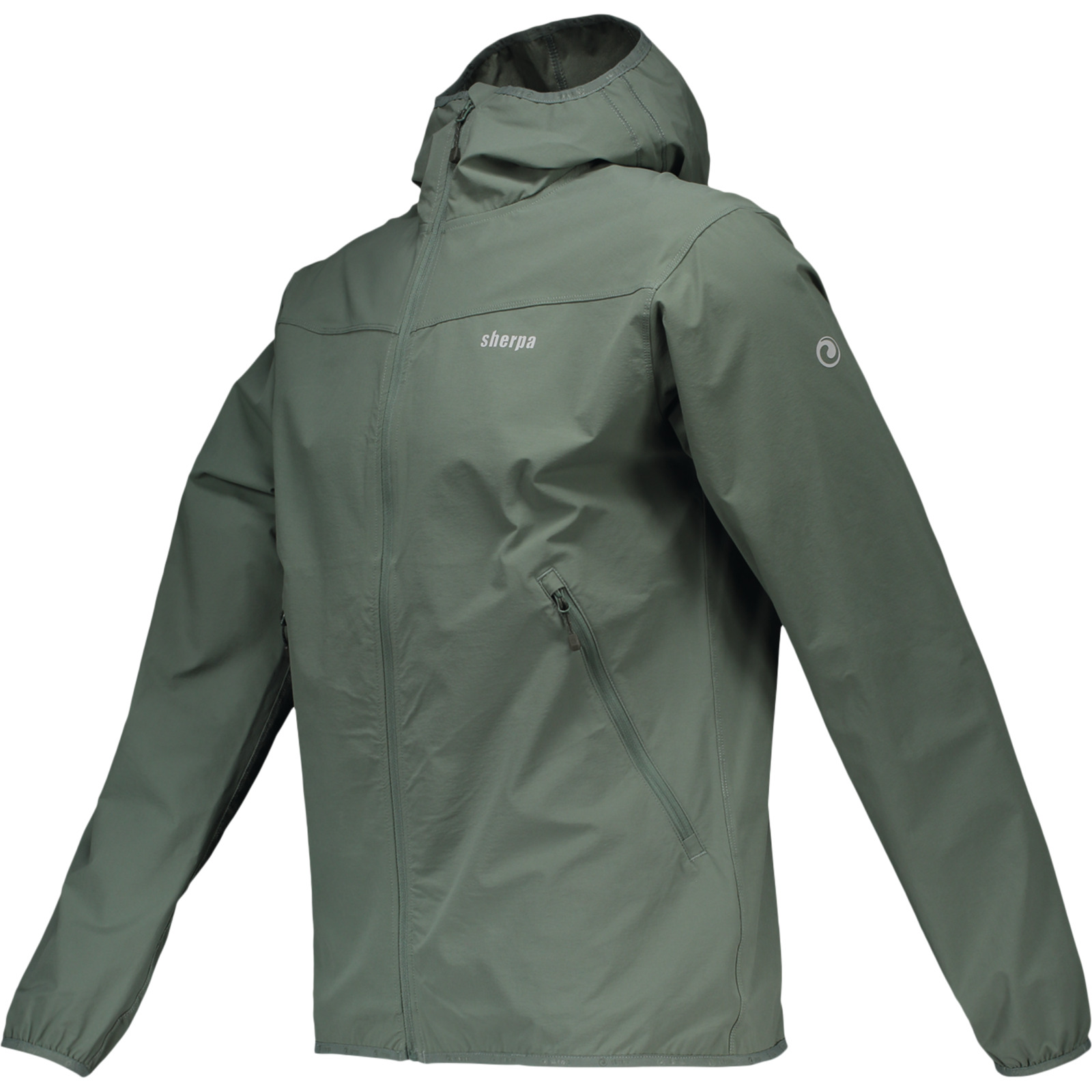Sherpa Herren-Softshelljacke Malangwa light M, olive