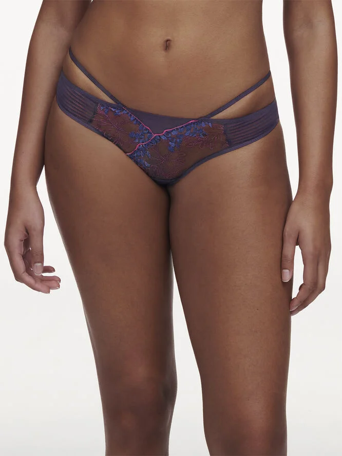 Chantelle Pulp Spice Tanga Blå