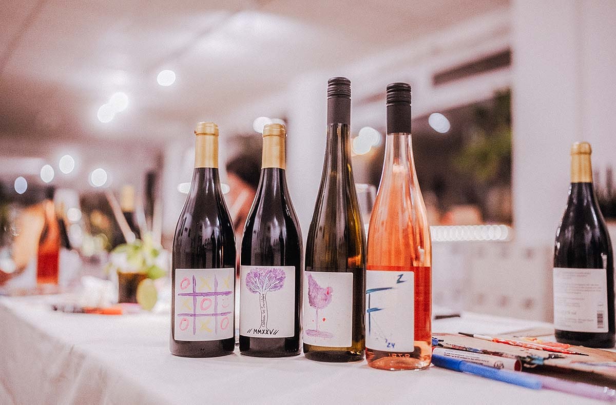 Weinetikett gestalten mit Wine Tasting Hamburg