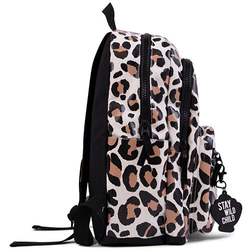 Little legends rugzak met regenhoes large - leopard shark - 38 cm