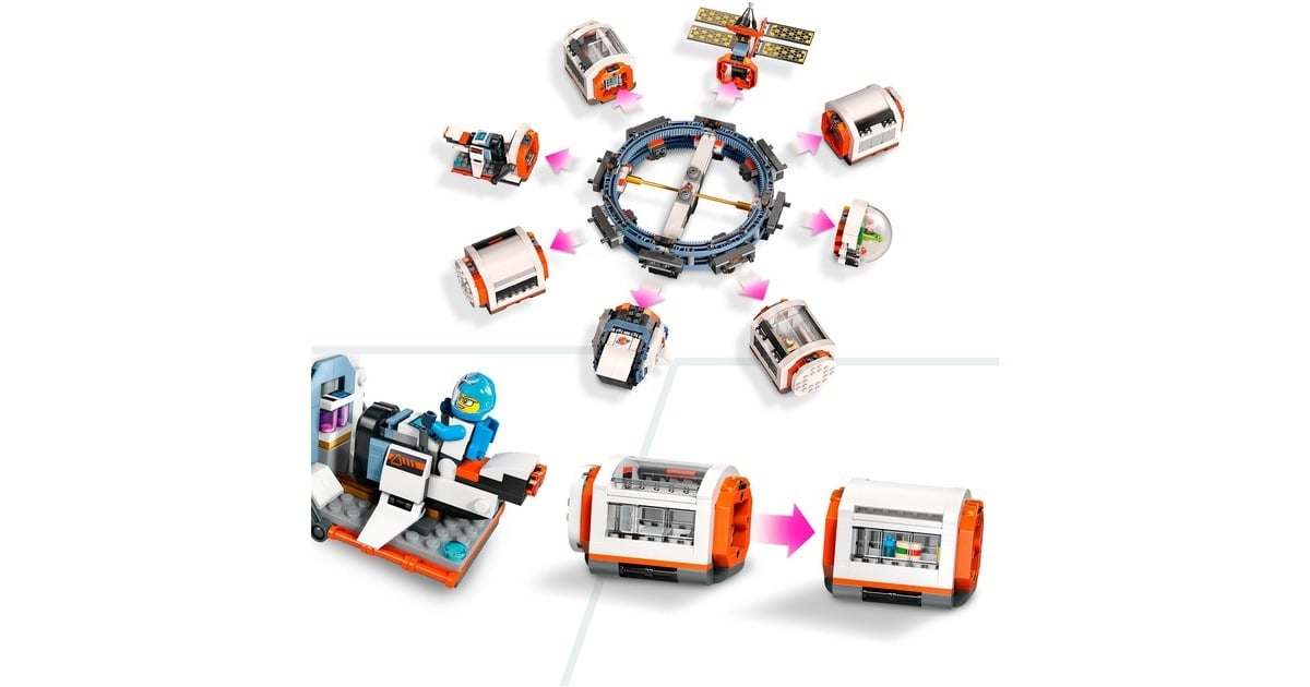LEGOCity - Modulair ruimtestation Constructiespeelgoed  (60433)