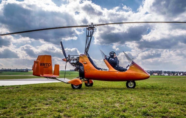 Tragschrauber Rundflug Speichersdorf