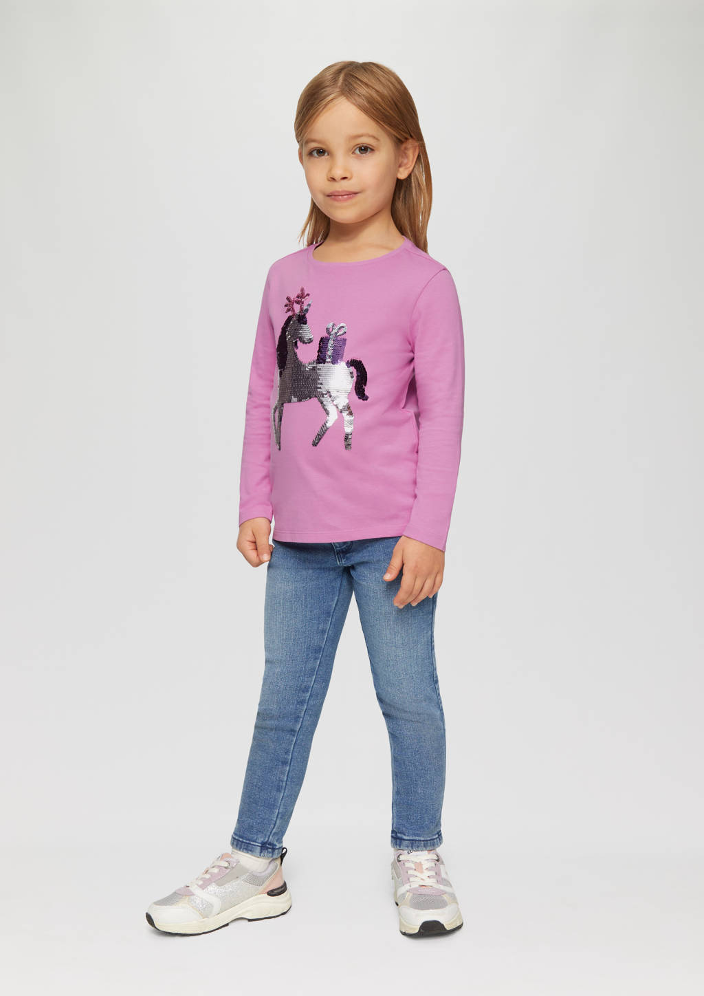 s.Oliver longsleeve roze