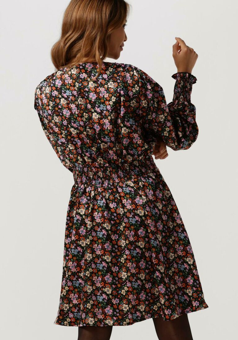 NEO NOIR zwarte neo noir mini jurk lecia retro dress