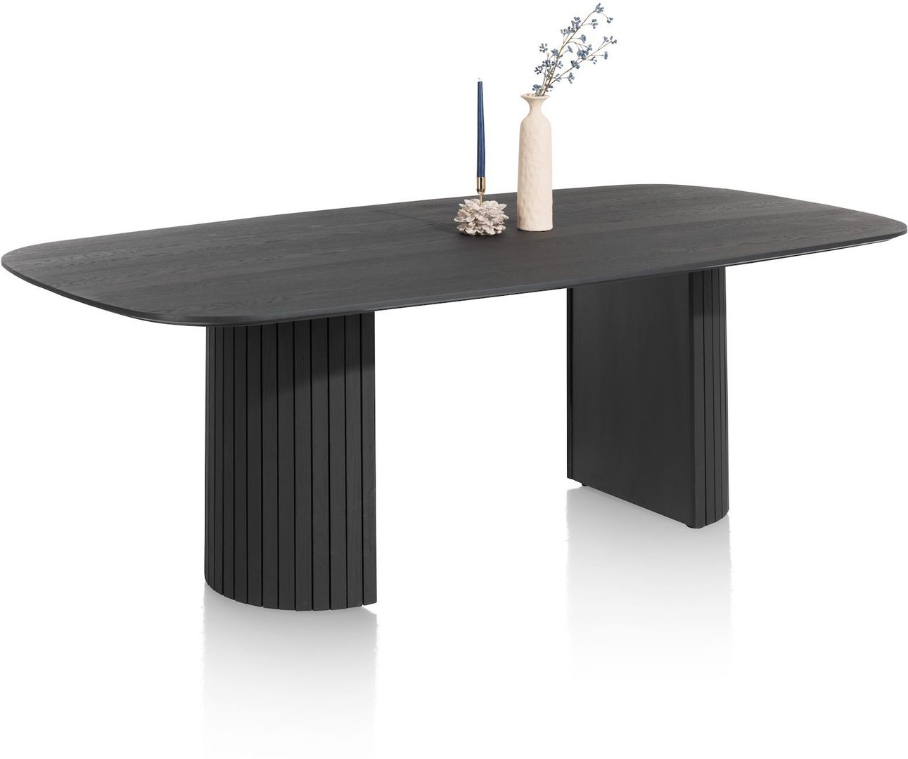 Henders en Hazel   Pavie Castle Black Eettafel
