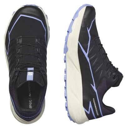 Chaussures de Trail Running Femme Salomon Thundercross GTX Noir Bleu