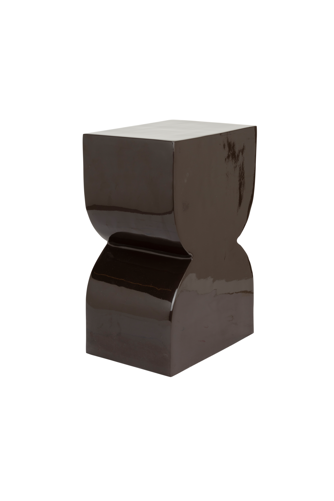 STOOL CONES SHINY BROWN