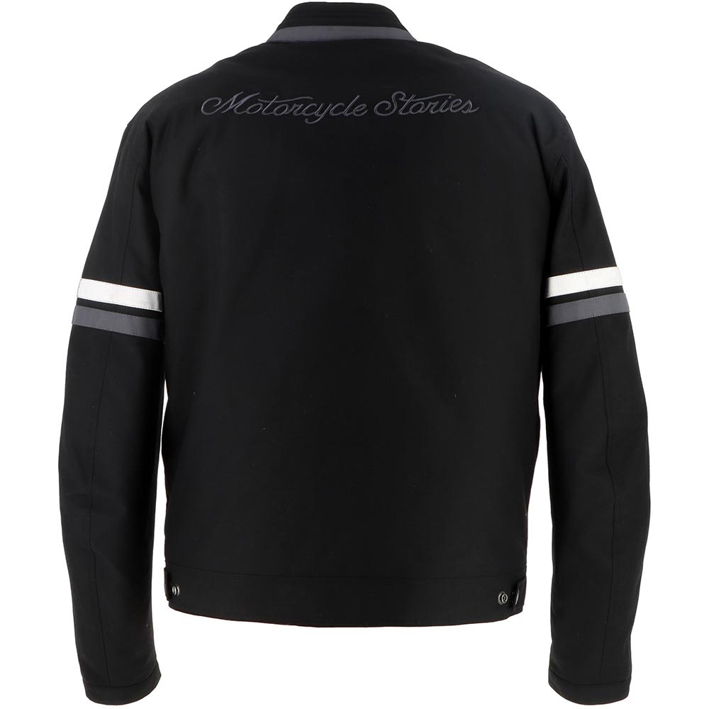 Helstons - Blouson V-Series Tissu Technique Noir
