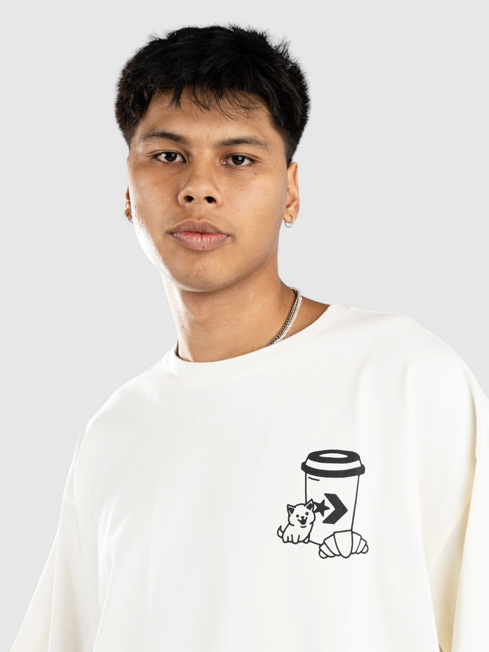 Converse Cafe T-Shirt converse egret