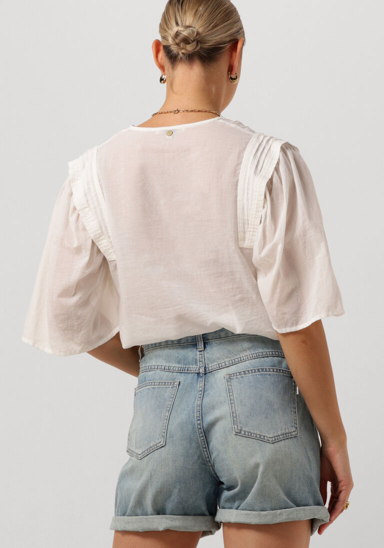 CIRCLE OF TRUST ecru circle of trust top terri blouse