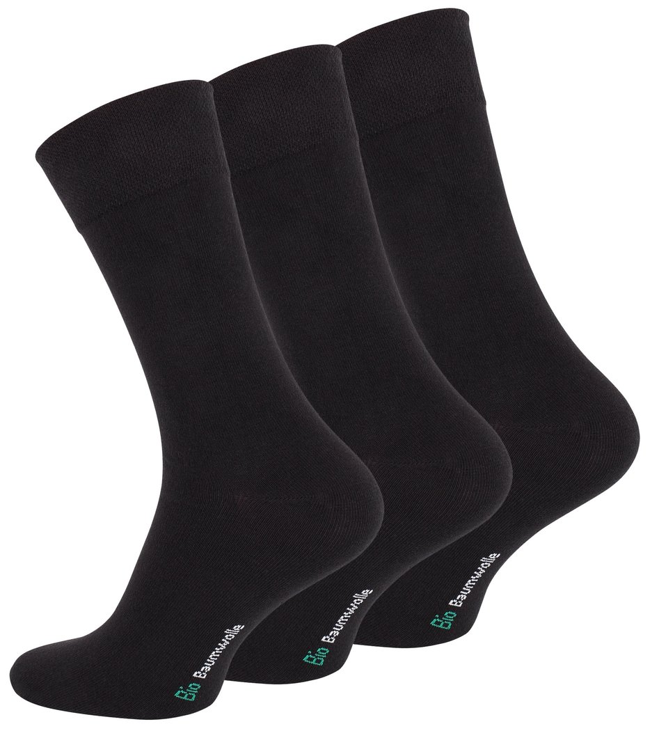 Vincent Creation® Business Bio Baumwollsocken 6 Paar