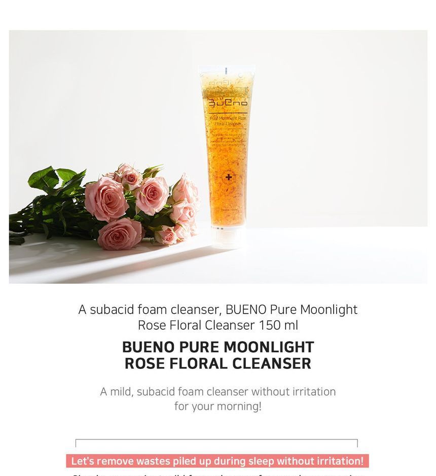 Bueno - Pure Moonlight Rose Floral Cleanser