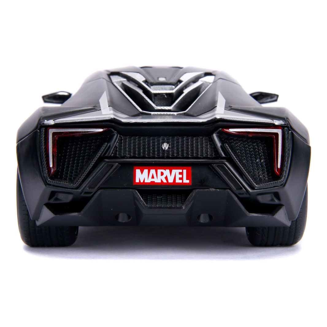 Jada Die-Cast Avengers Black Panther met Auto 1:24