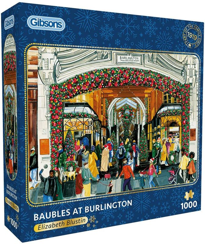 Legpuzzel - Baubles at Burlington - 1000 Stukken - Kunst van Elizabeth Blustin
