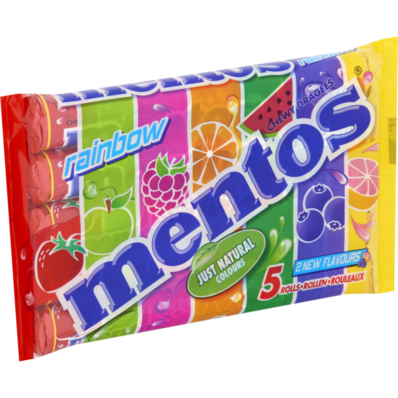 Mentos Rainbow 5-pack