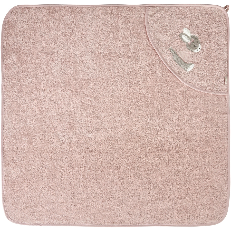 Sterntaler Motiv-Kapuzen-Badetuch 80 x 80 cm Emmi Girl zartrosa