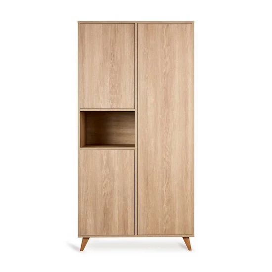 Loft armoire 3 portes 1 compartiment    Honey Ash        de               Quax