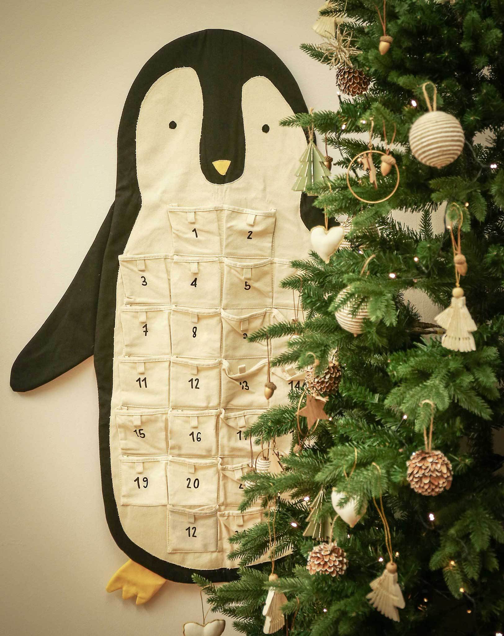 Adventskalender PINGUIN (120x50) befüllbar