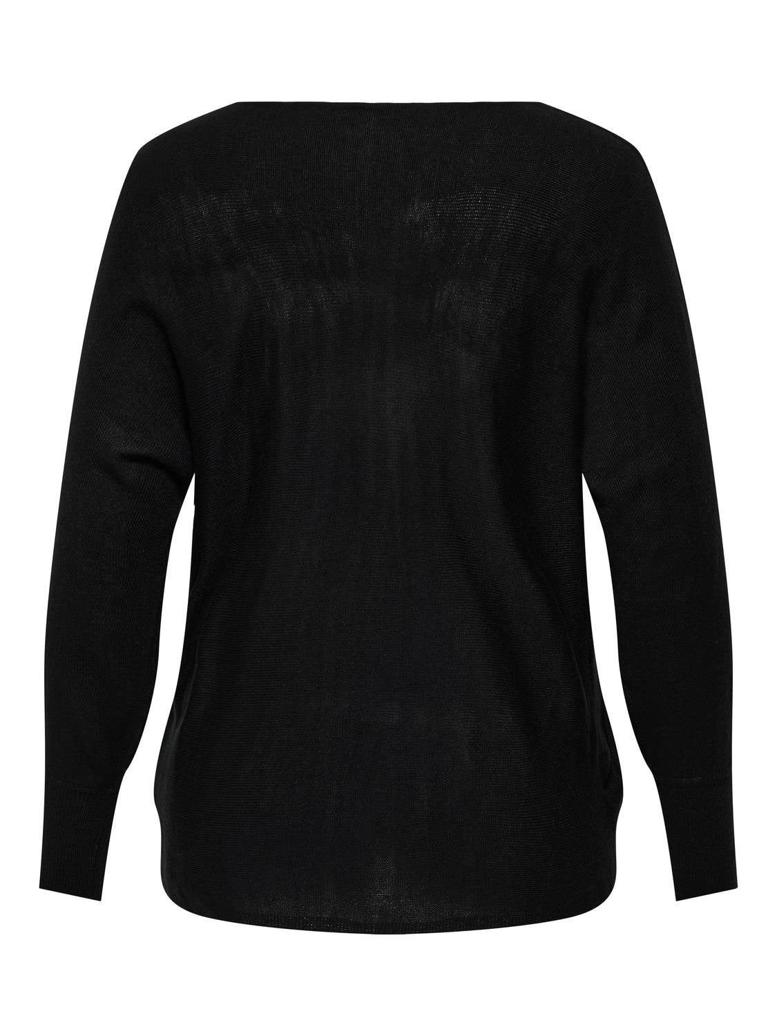 CARAIDA Strickpullover Black