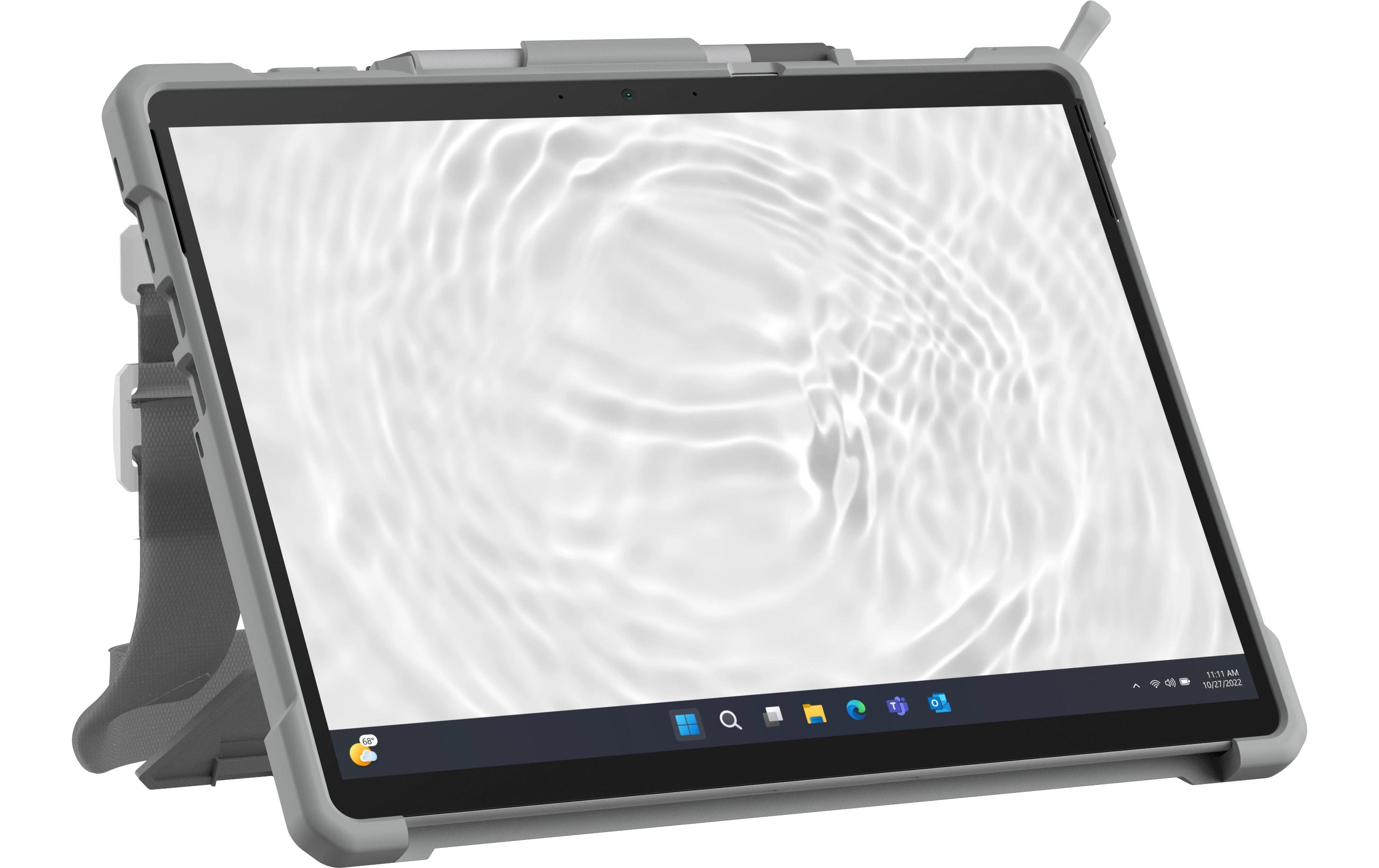Tablet Back Cover Plasma Surface Pro 9/10/11 White<br>Robuste Tablet-Schutzhülle mit Handschlaufe für das Surface Pro 9/10/11