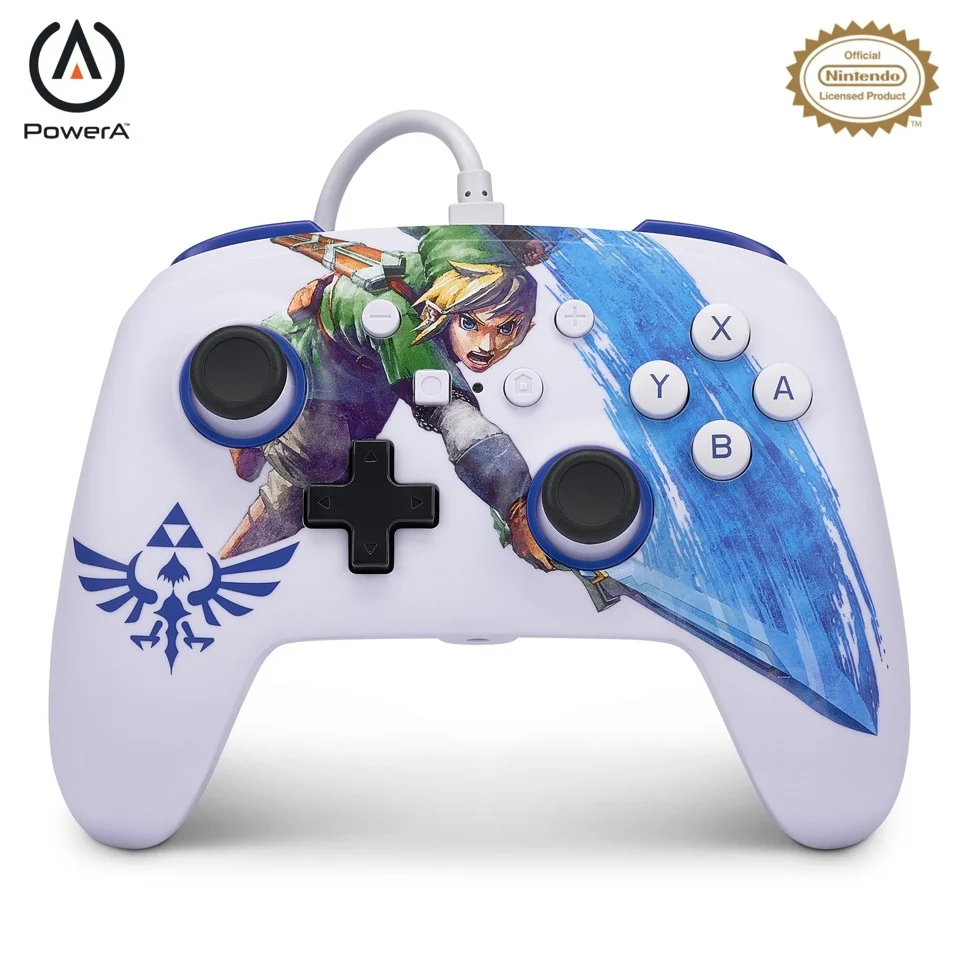 PowerA NSW ENH Wired Controller -Master Sword Attack /Nintendo Switch