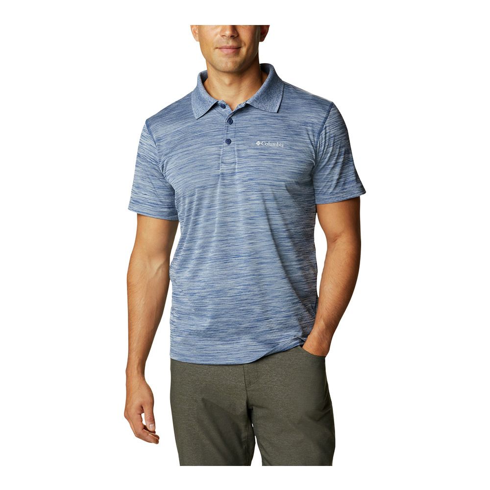 Columbia ZERO RULES - Polo Homme carbon heather