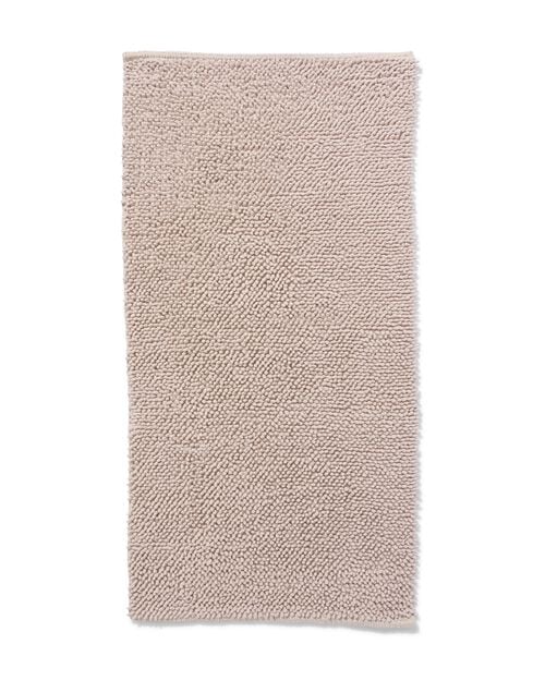 tapis de bain 60x120 chenille beige