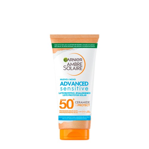 Garnier Ambre Solaire Advanced Sensitive Leite Protetor SPF50  175ml