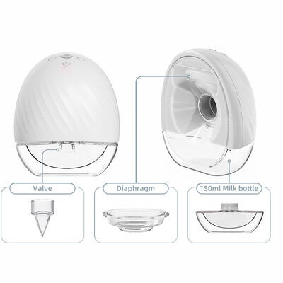 Beemoo CARE Wearable Elektrisk Brystpumpe Dobbel