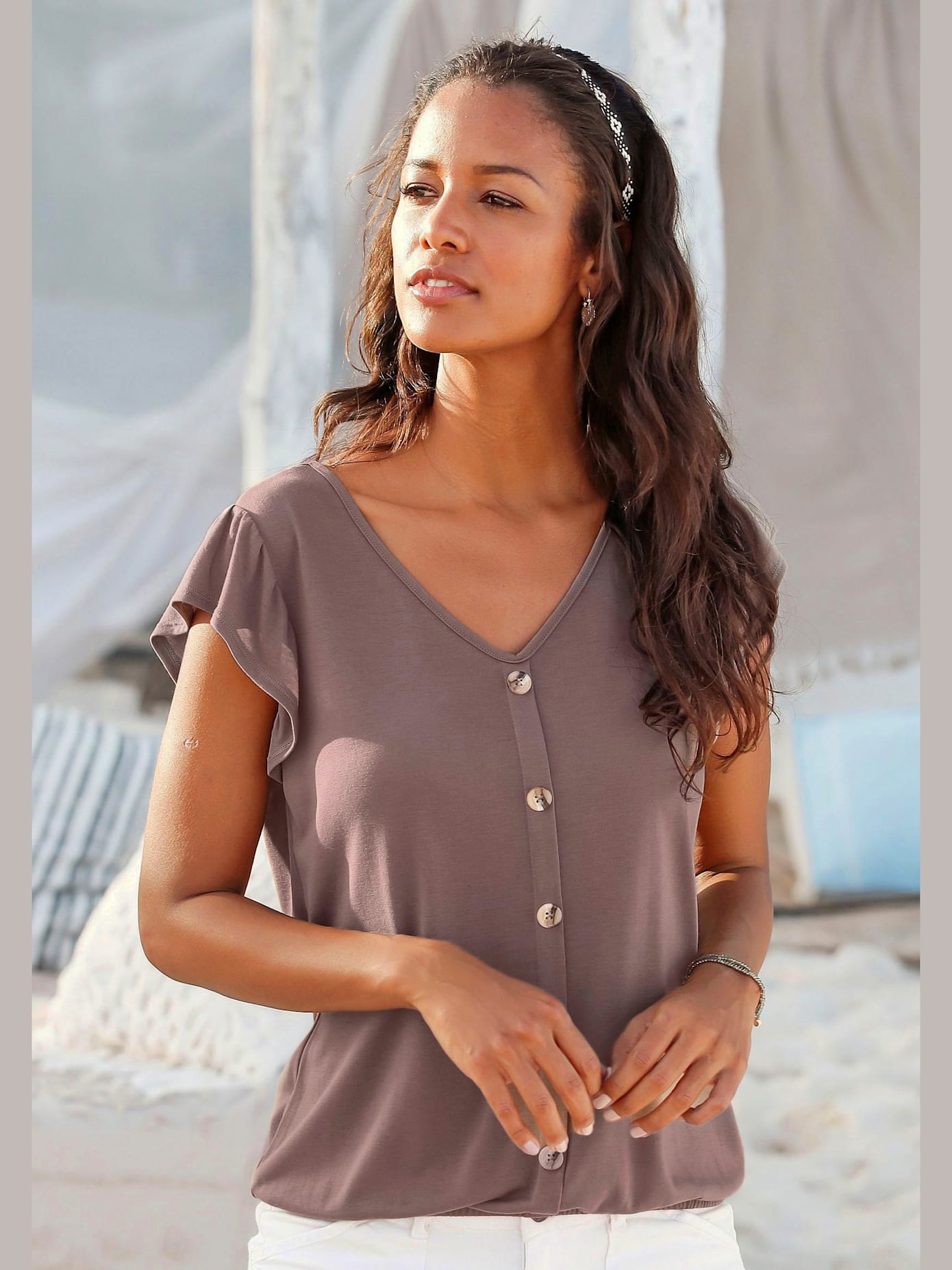 Lot de 2 t-shirts lascana