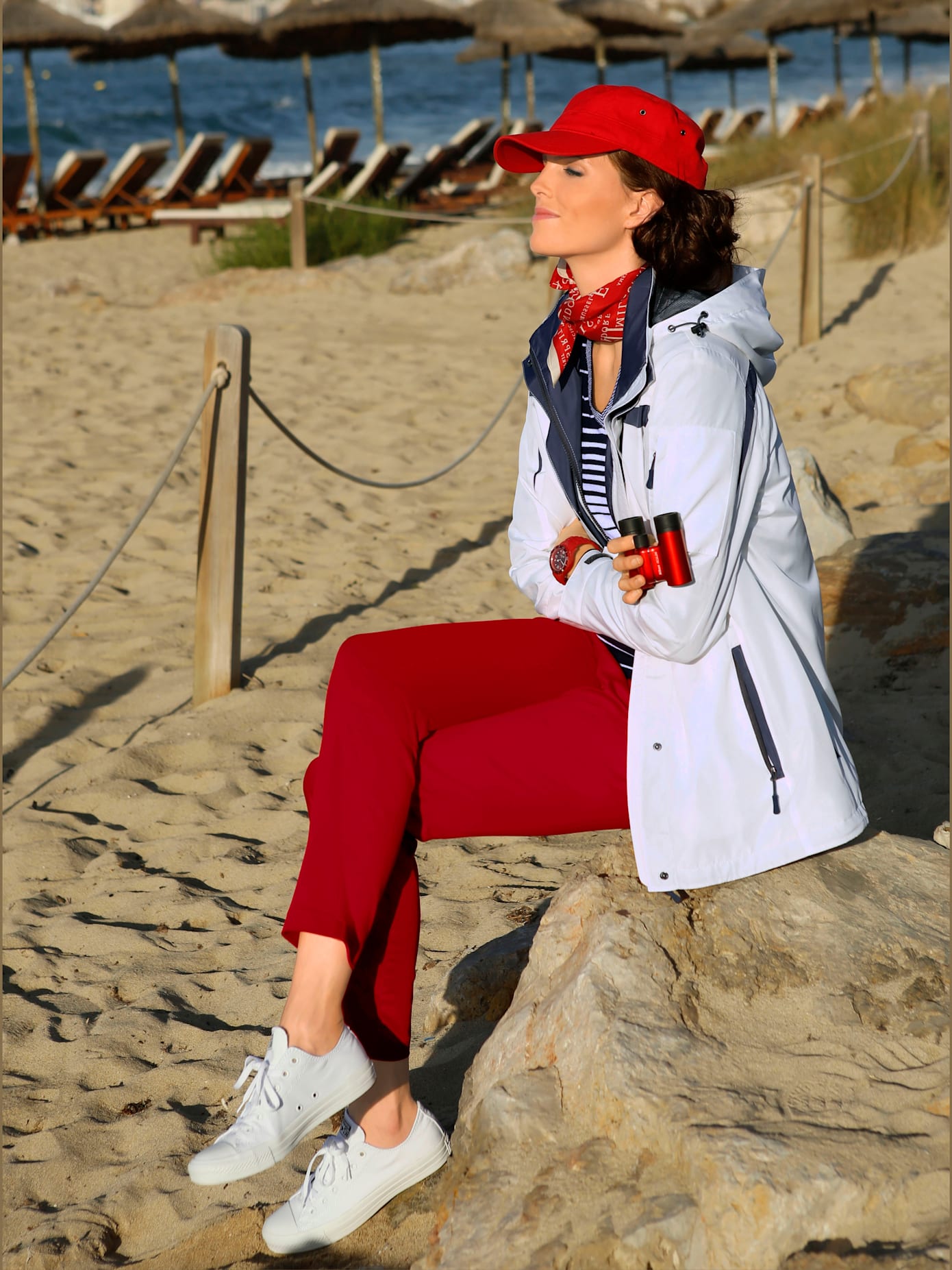 Veste sportive de neige scenergy by sympatex avec capuche
