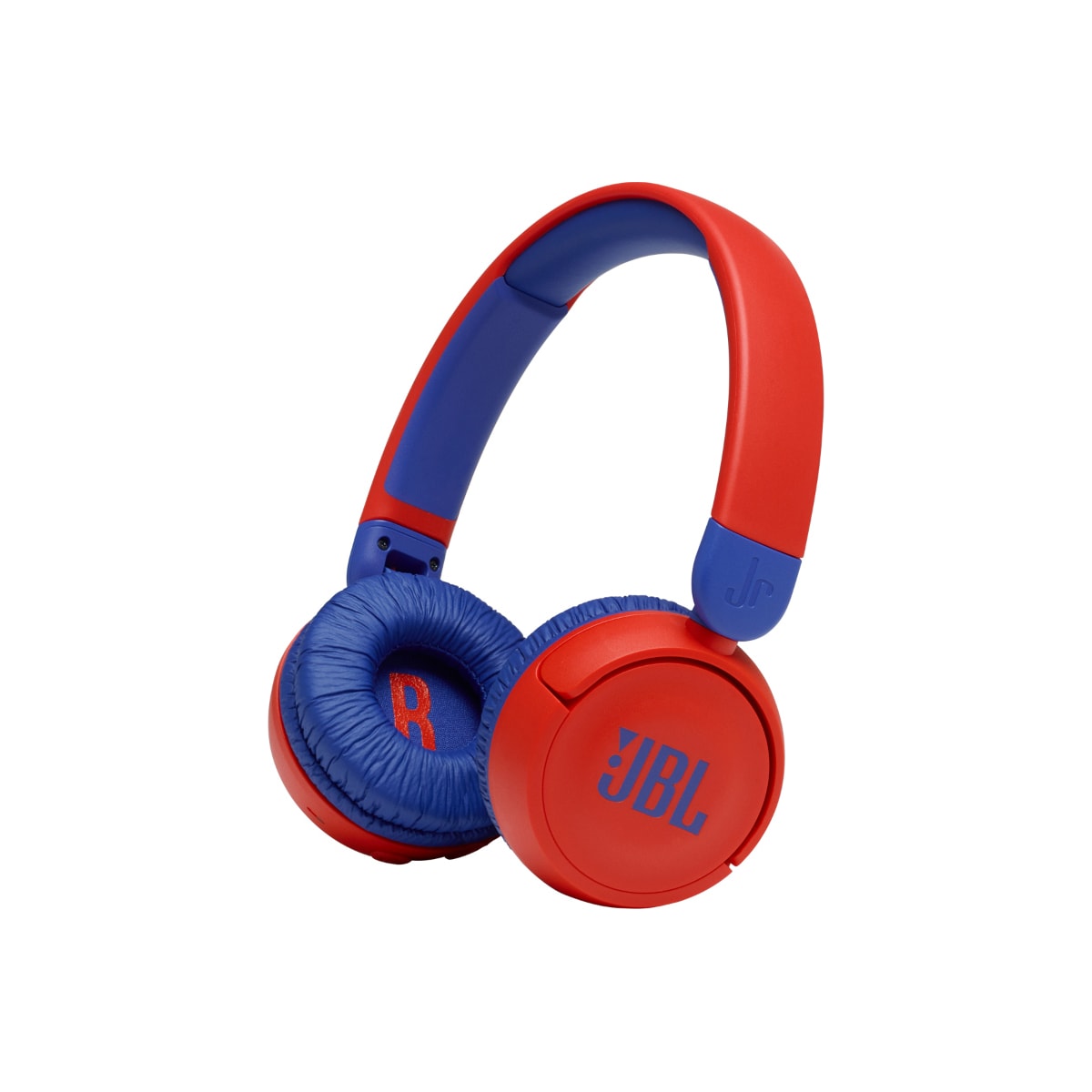 JBL Jr. 310 on-ear hodetelefoner (rød/blå)