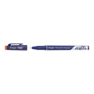 Pilot FriXion Fineliner - Feutre fin effaçable - orange
