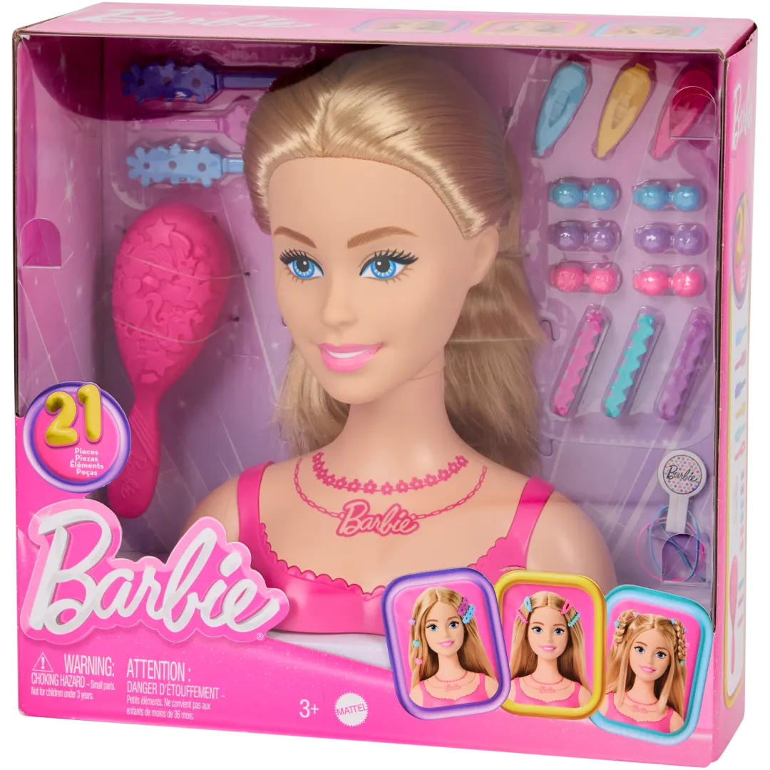Barbie kaphoofd 21-delig