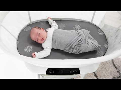 4 Moms Bassinette Mamaroo Sleep Birch