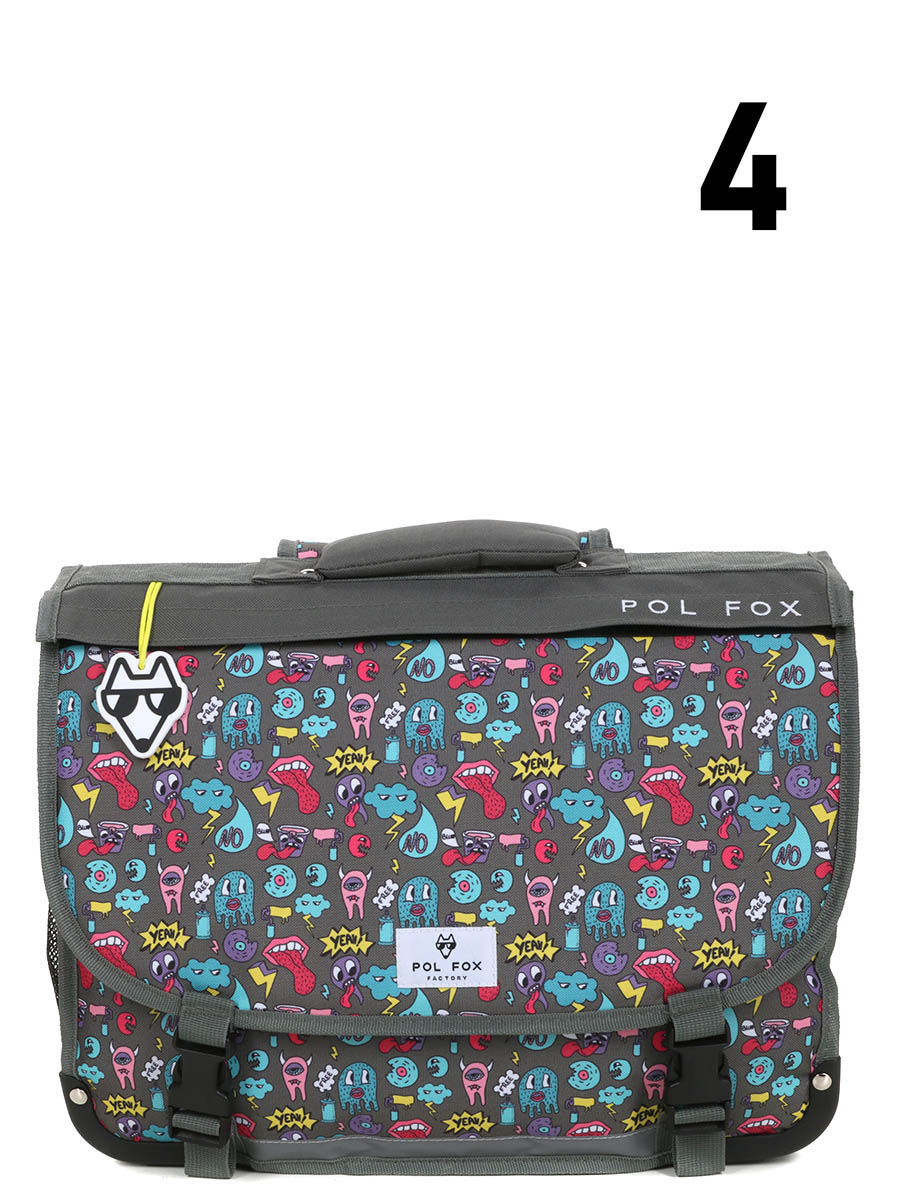 Cartable RÀversible Pol Fox Rider 41 cm