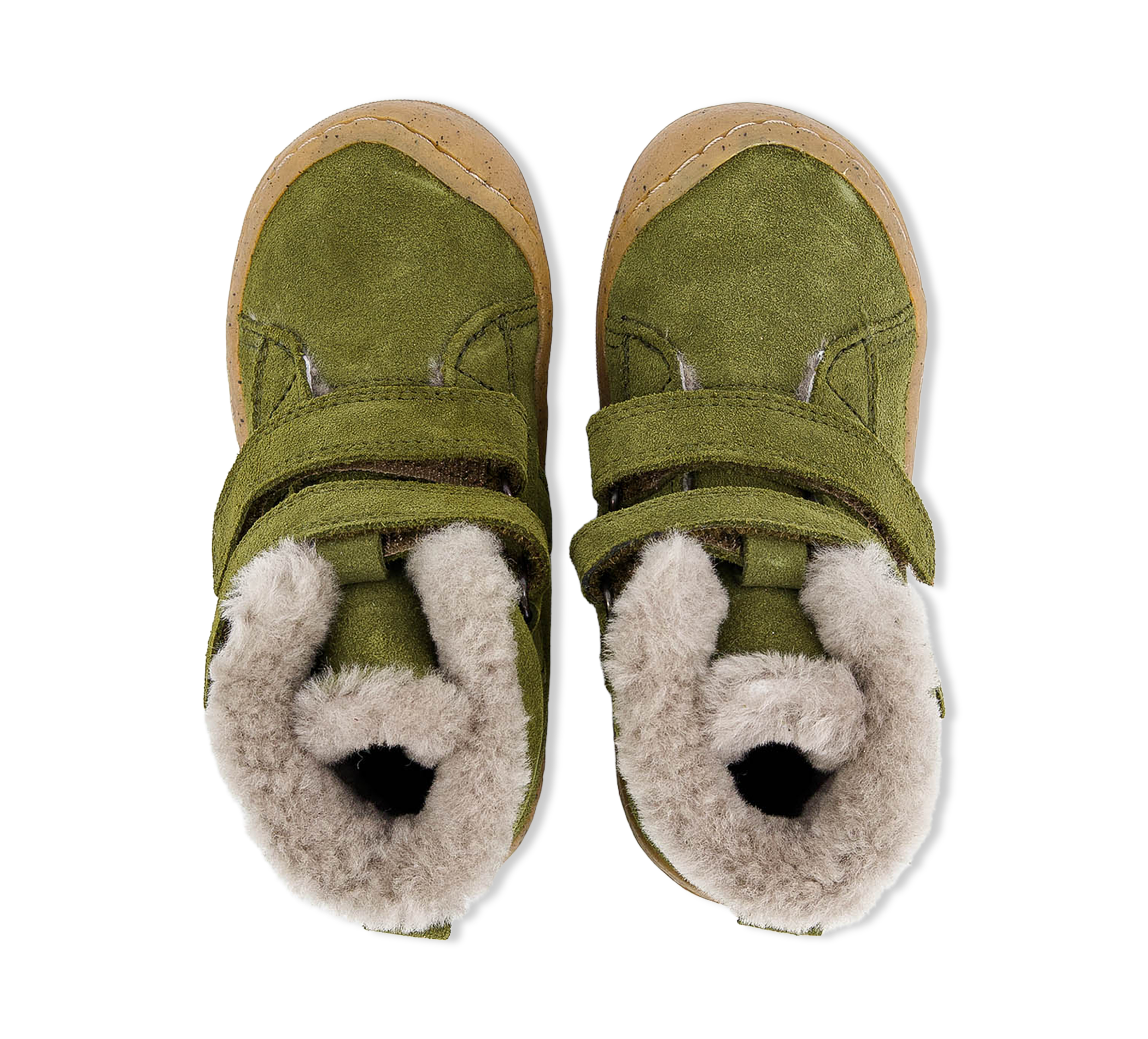 Froddo Minni Suede Velcro - Winterschuhe grün