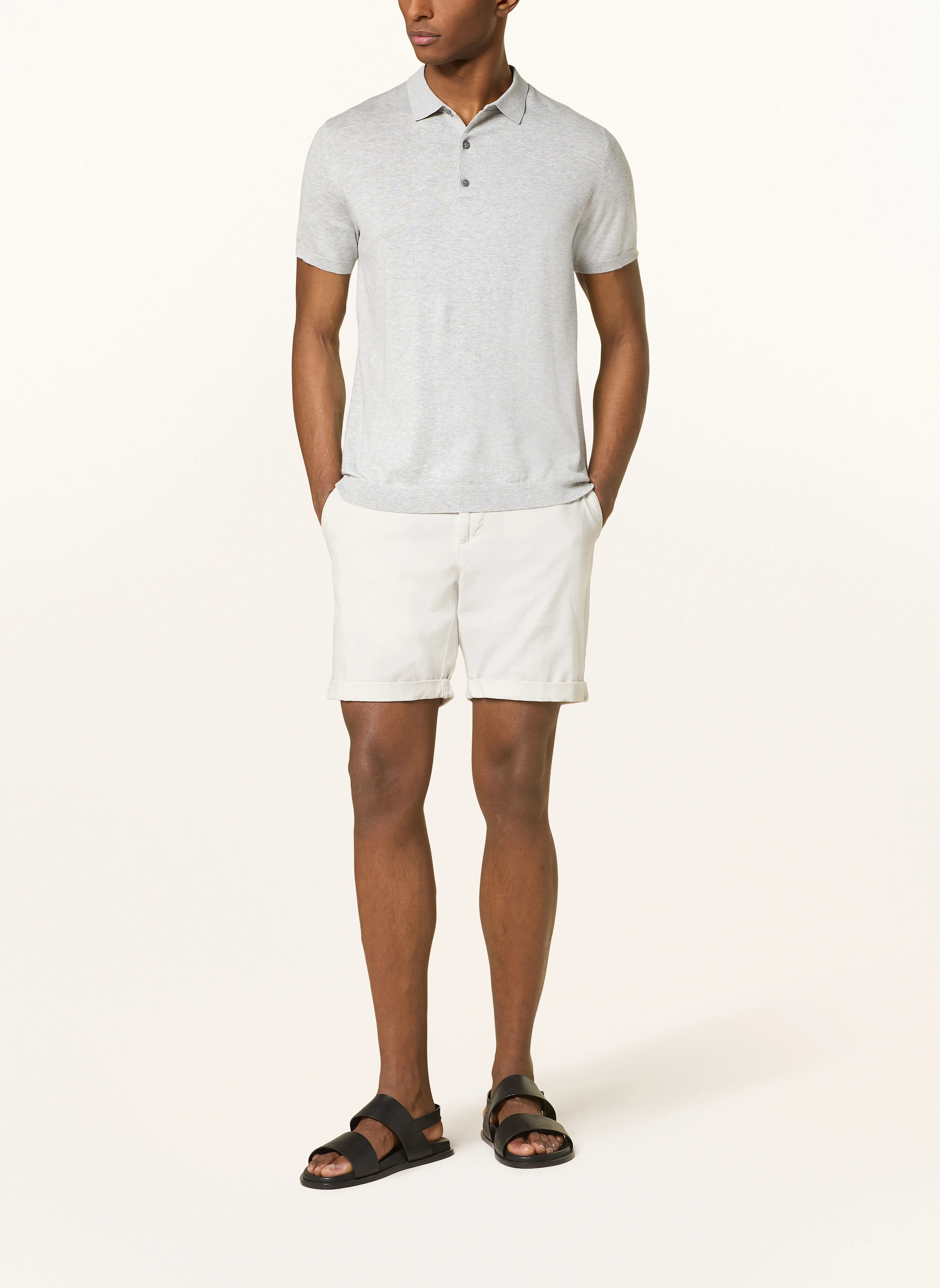 STROKESMAN'S Strick-Poloshirt