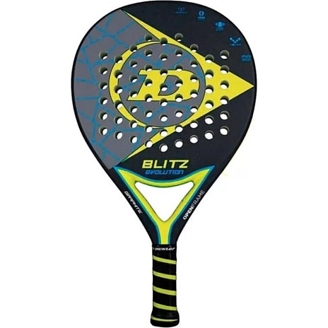 Dunlop Blitz Evolution Padelbat - Gul