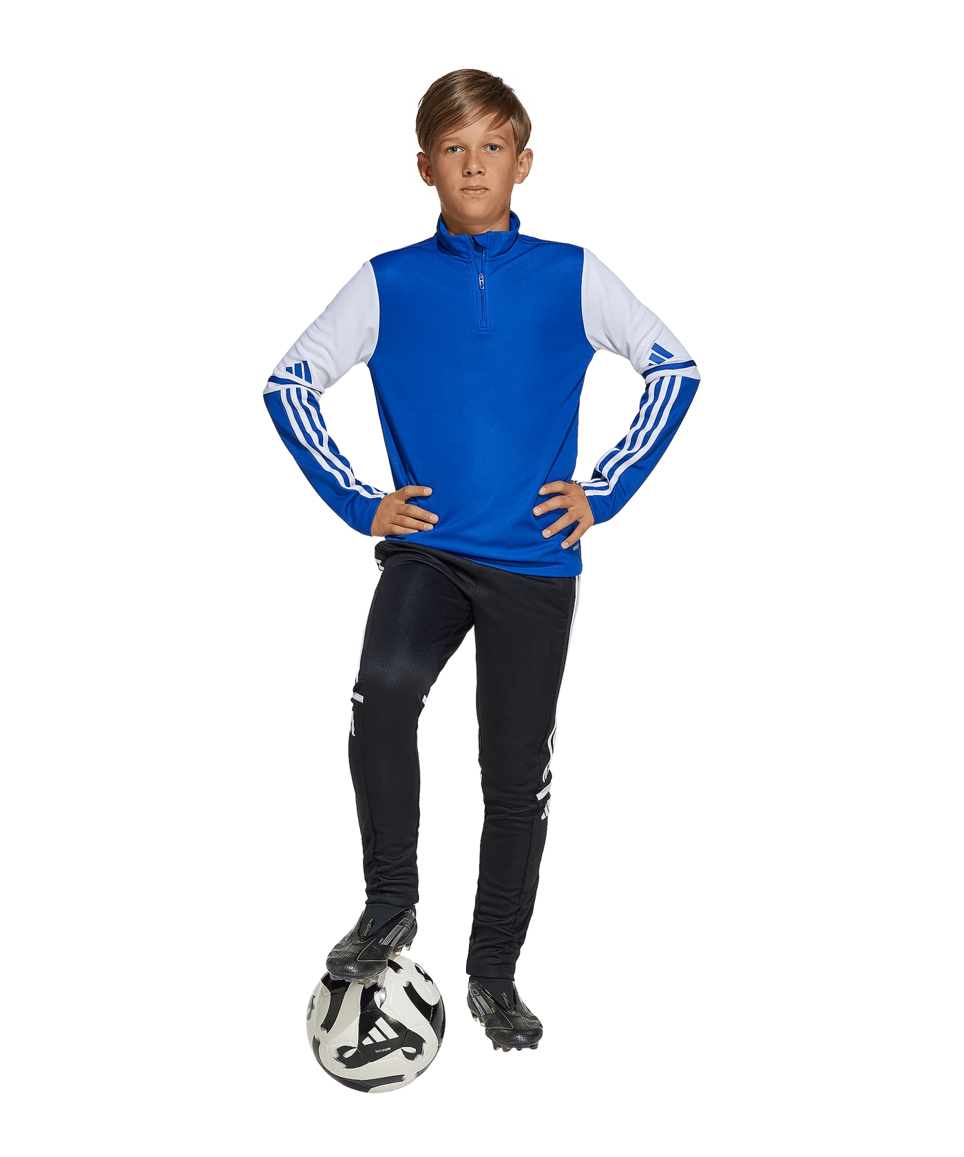 adidas Squadra 25 HalfZip Sweatshirt Kids Blau